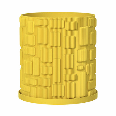 Lemon Yellow Gridlock