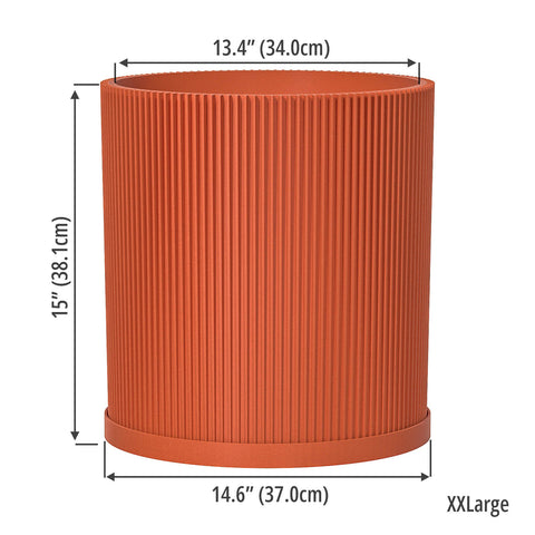 Terracotta Orange Ray