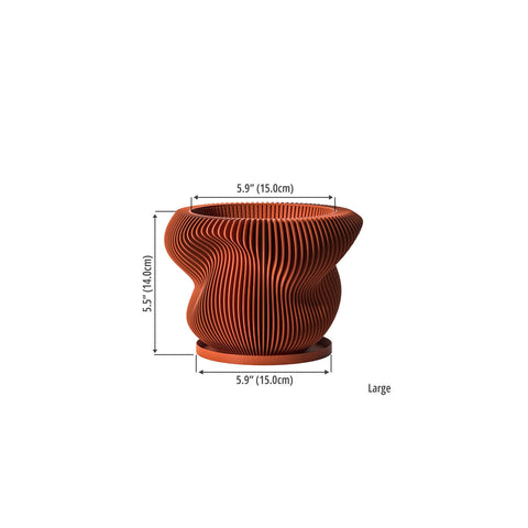 Terracotta Orange Mira