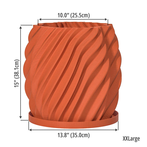 Terracotta Orange Opal