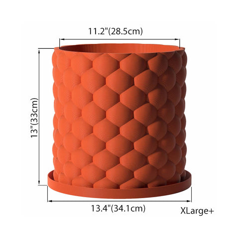 Terracotta Orange Bubble
