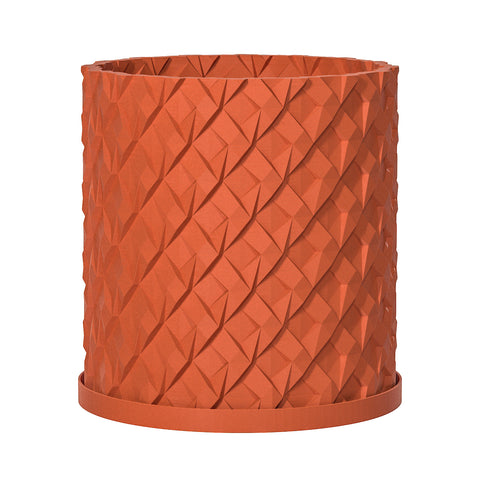 Terracotta Orange Chisel