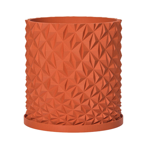 Terracotta Orange Knurl
