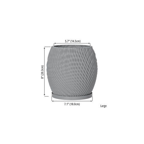 Concrete Grey Ripple