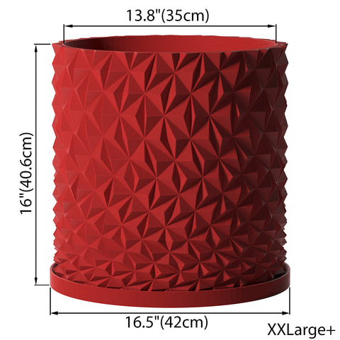 Lava Red Knurl