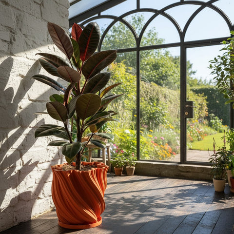 Terracotta Orange Fractal