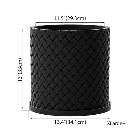 Charcoal Black Weave