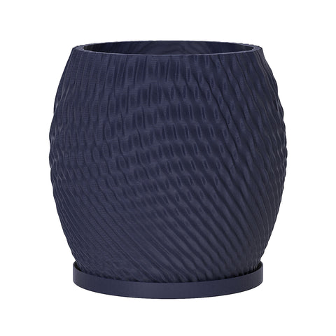 Deep Ocean Blue Ripple