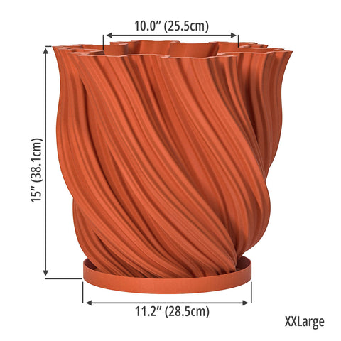 Terracotta Orange Fractal