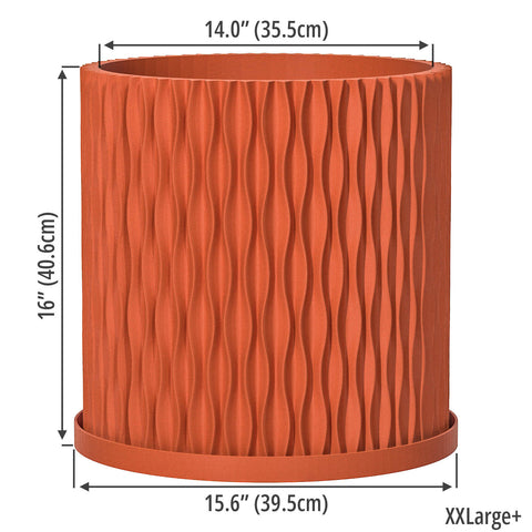 Terracotta Orange Mica