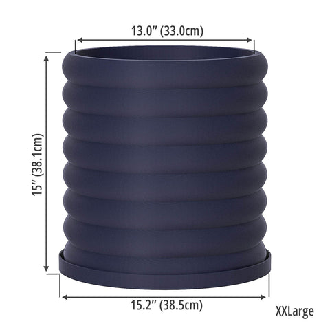 Deep Ocean Blue Slinky