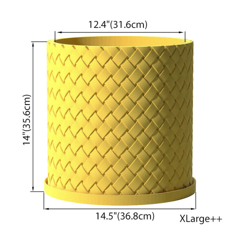 Lemon Yellow Weave