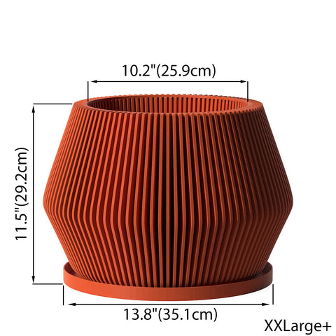 Terracotta Orange Echo