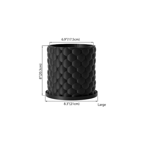 Charcoal Black Bubble