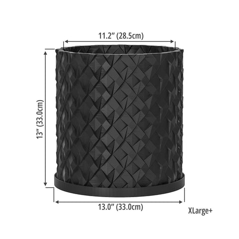 Charcoal Black Chisel