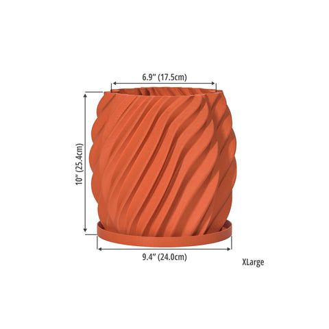 Terracotta Orange Opal