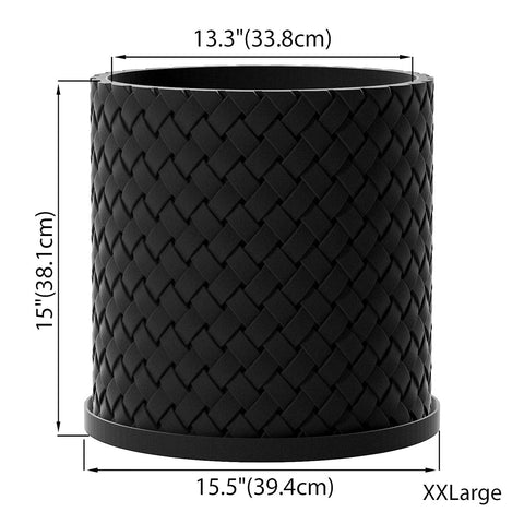 Charcoal Black Weave