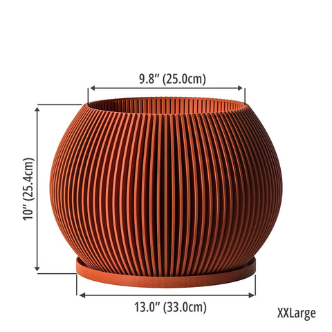 Terracotta Orange Melon