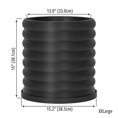 Charcoal Black Slinky