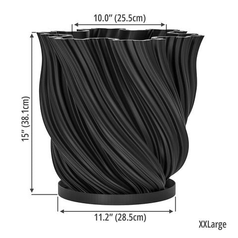 Charcoal Black Fractal