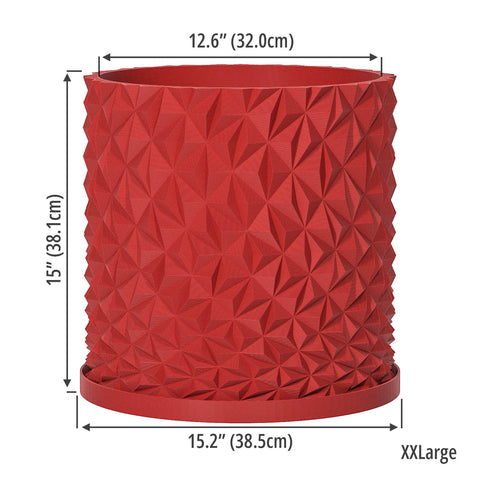 Lava Red Knurl