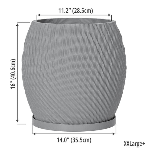 Concrete Grey Ripple