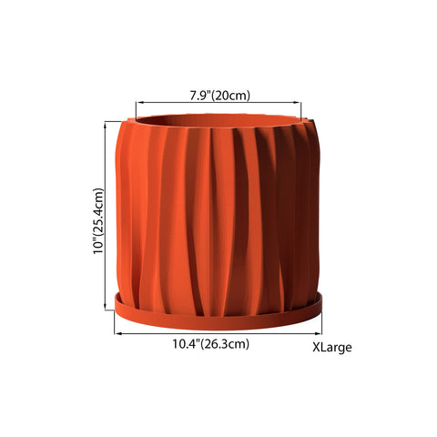 Terracotta Orange Kurtain