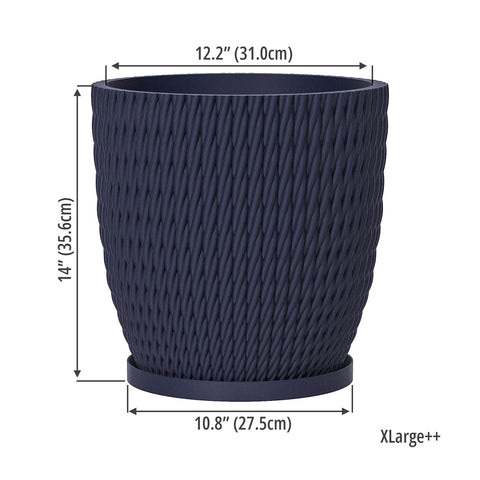 Deep Ocean Blue Vine