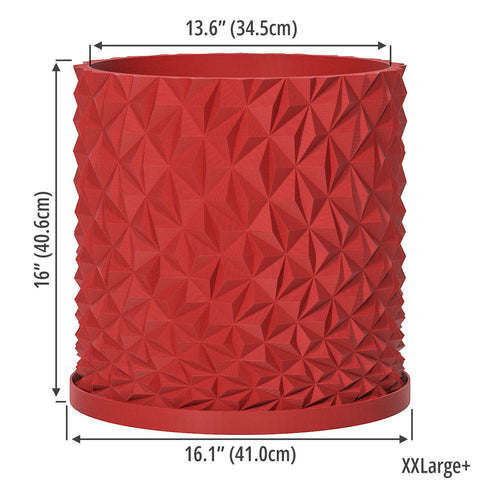 Lava Red Knurl