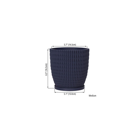 Deep Ocean Blue Vine