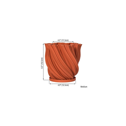 Terracotta Orange Fractal