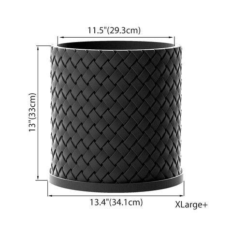 Charcoal Black Weave