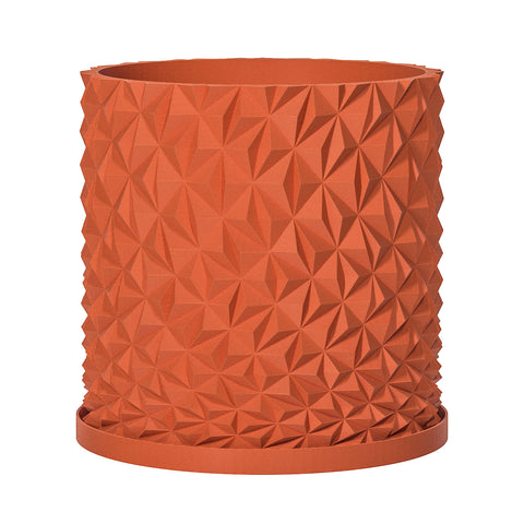 Terracotta Orange Knurl