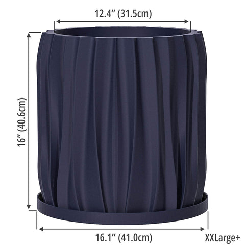 Deep Ocean Blue Kurtain