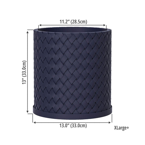 Deep Ocean Blue Weave