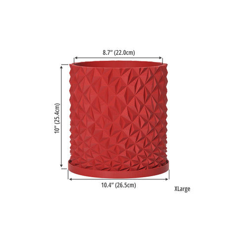Lava Red Knurl
