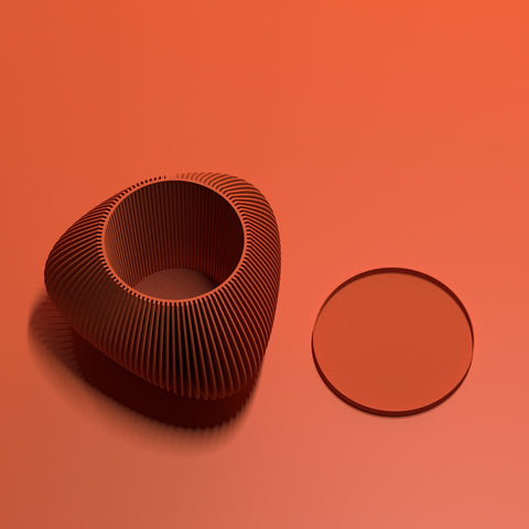 Terracotta Orange Luna