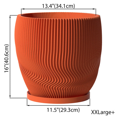 Terracotta Orange Risa