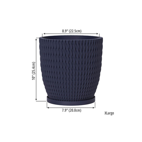 Deep Ocean Blue Vine