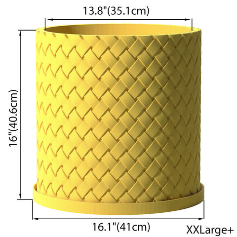 Lemon Yellow Weave