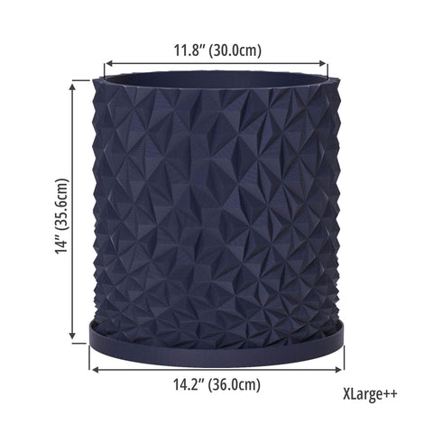 Deep Ocean Blue Knurl