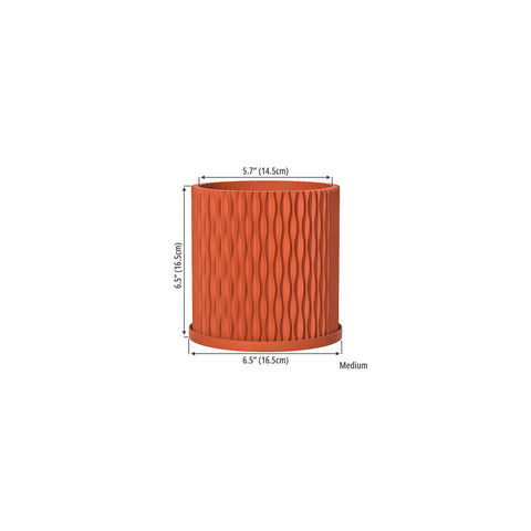 Terracotta Orange Mica