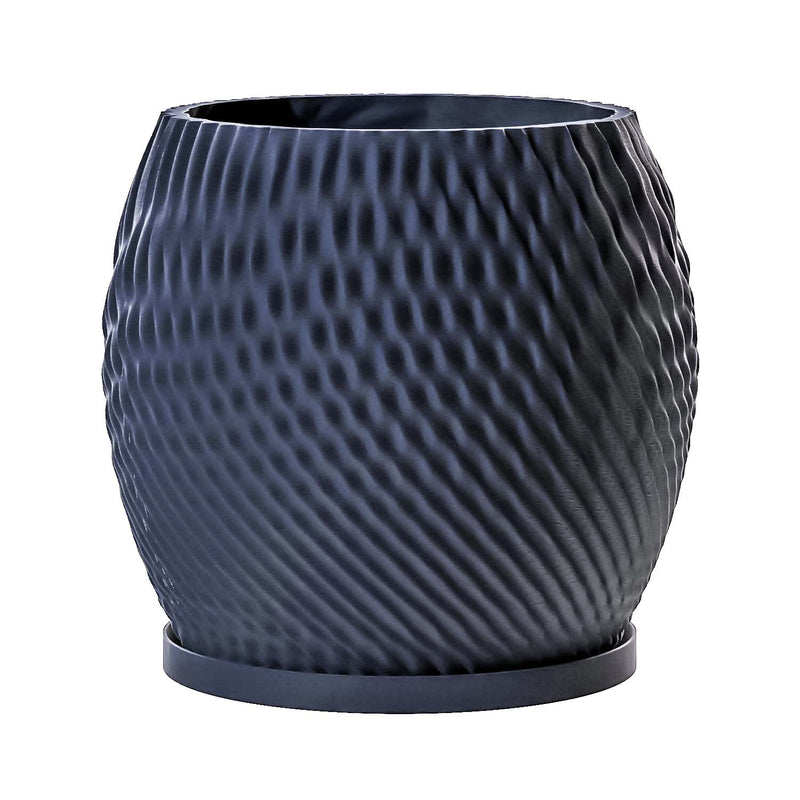 Deep Ocean Blue Ripple