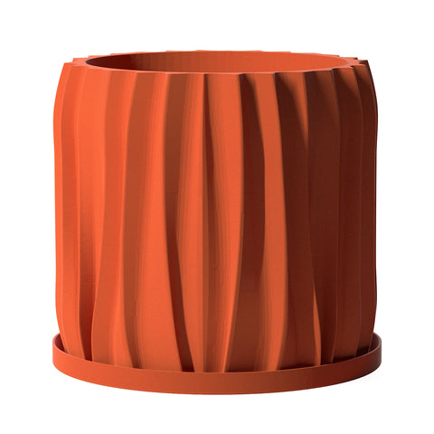 Terracotta Orange Kurtain