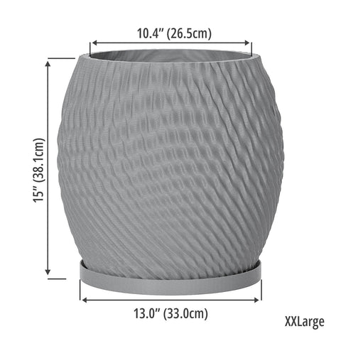 Concrete Grey Ripple