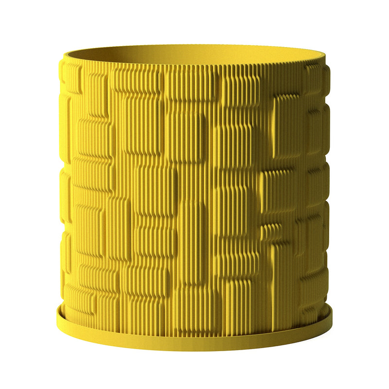 Lemon Yellow GridLock