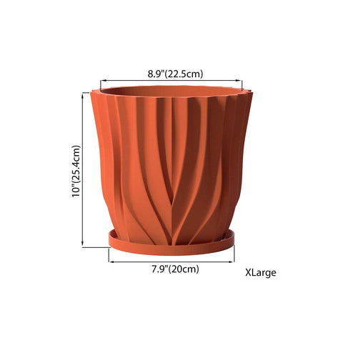 Terracotta Orange Zephyr