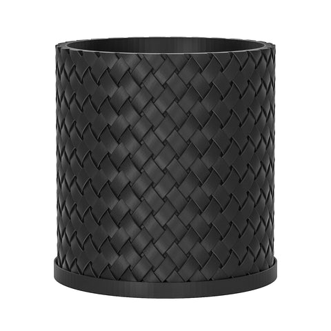 Charcoal Black Weave