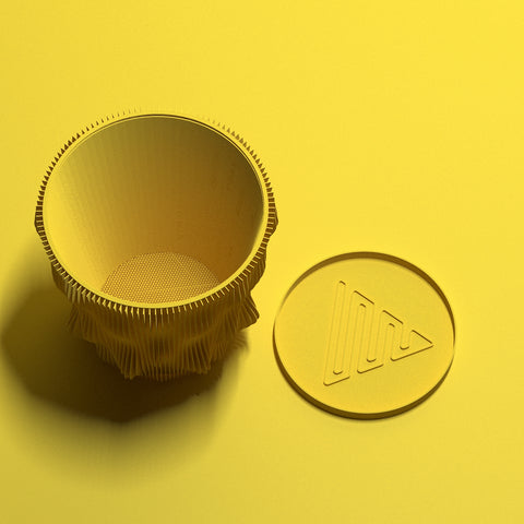 Lemon Yellow Wave