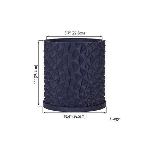 Deep Ocean Blue Knurl